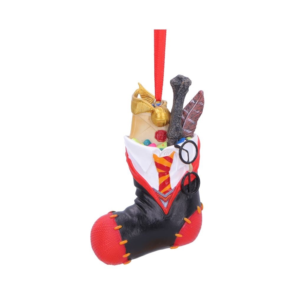 Nemesis Now Harry Potter - Harry Uniform Stocking Hanging Ornament 8.3cm Christmas bauble - Multicolours